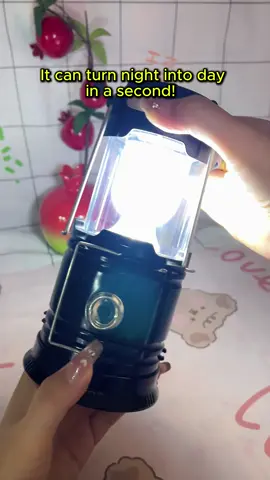 Don’t miss this LED solar camping lamp #tiktokshopfalldealsforyou #ledinghts #Outdoors #solarpowered #campinglight 