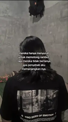 di setiap helai ada cerita🙃#xyzbca #fyp #fypviralシ #gondrong #sadvibes🥀 