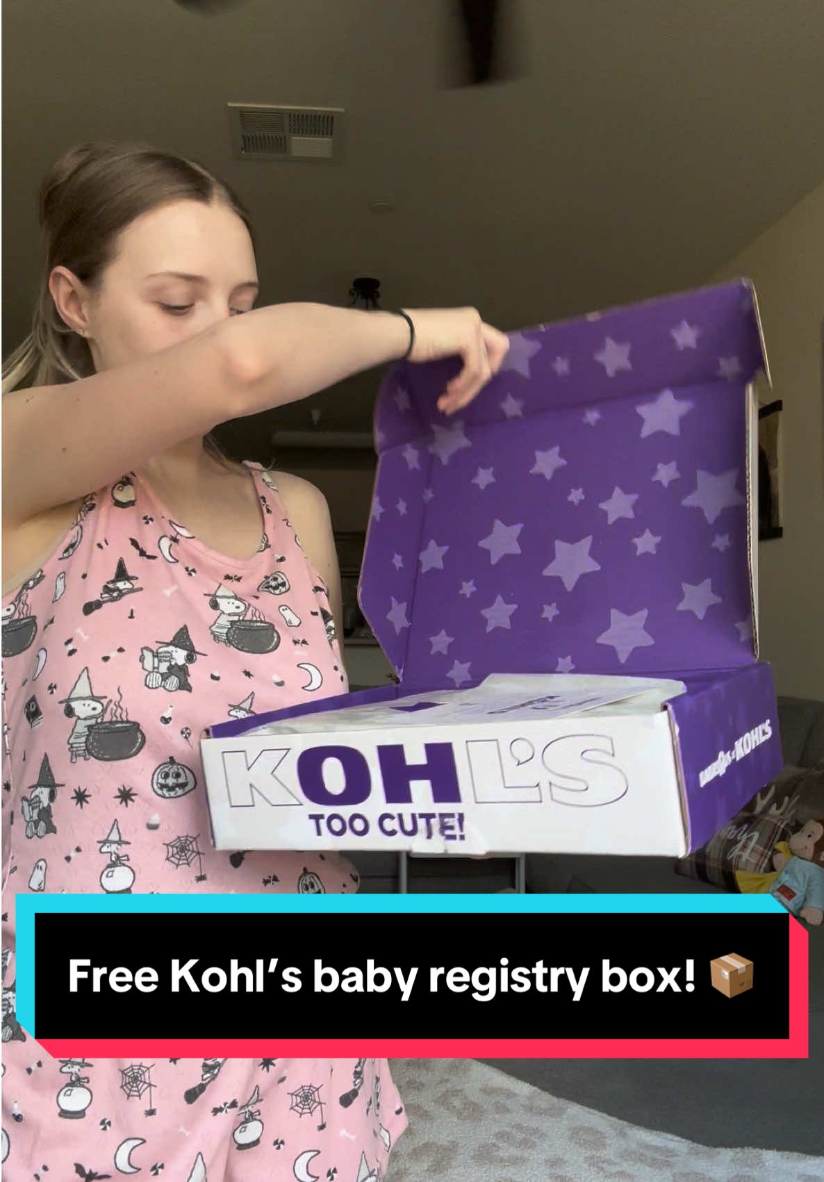 Everything I received in the Kohl’s box. Honestly great for being free #kohlsbabybox #registryboxreview #foryoupage #fyp #trending 