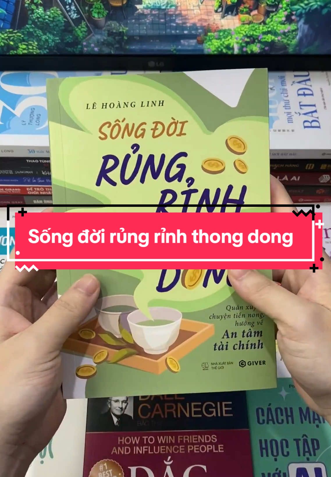 Bạn có thấy mình đang chạy mãi trong guồng quay: kiếm tiền, t.r.ả n.ợ, rồi lại chật vật cuối tháng? Cuốn sách “Sống đời rủng rỉnh thong dong” không phải bí kíp làm giàu nhanh, mà là kim chỉ nam để bạn hiểu giá trị thật của đồng tiền, học cách để nó phục vụ bạn thay vì bạn nô lệ cho nó. Đọc sách, bạn sẽ biết cách sống thong dong, rủng rỉnh, tận hưởng từng khoảnh khắc mà không còn nỗi lo chi tiêu đè nặng. #1day1bookk #moingaymottrangsach #BookTok #sachhay #trichdanhay 