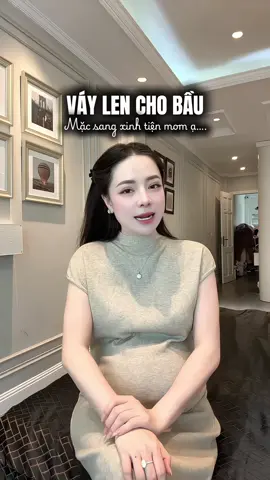 Em váy len cho các bầu này cực yêuu #baubi 