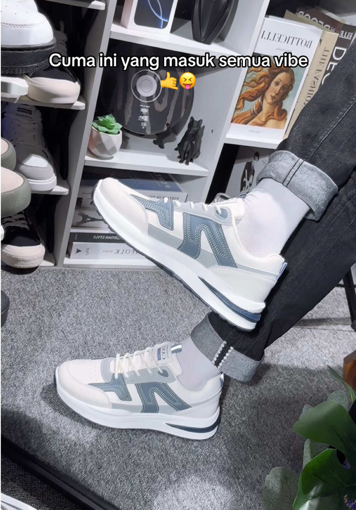 Rekomendasi sepatu cowok stylish dari brand Cani 🤟🤩 #sepatusneakers #sepatumurah #sepatupria #sepatuputih #sepatulokal 