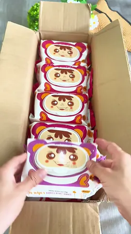 thùng 10 bịch khăn giấy ướt baby 650gr#hongngocxh3 #xuhuong #khanuot #khanuotkhongmui #khanuotbabywipes 