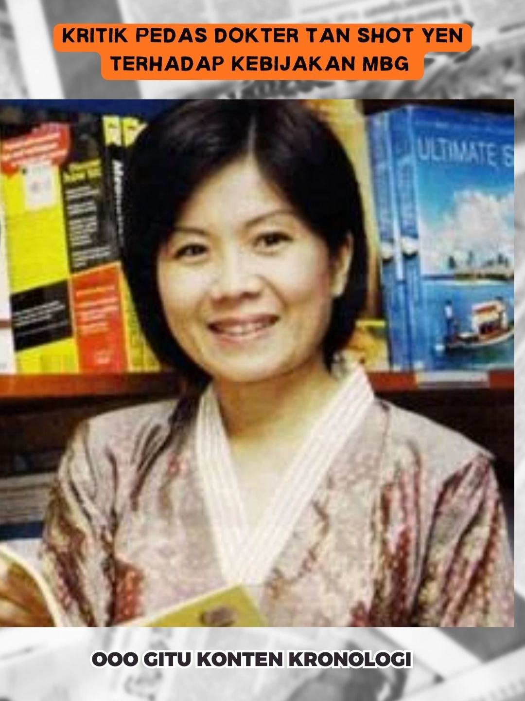 4 Reformasi dan 5 Rekomendasi Kepada MBG, Kritik Pedas Dokter Shot Tan Yen Kepada Kebijakan MBG 4 Reformasi Versi Dr. Tan Shot Yen 1. Stop UPF (Ultra Processed Food)→ jangan jadikan burger, nugget, biskuit, atau makanan instan sebagai menu MBG. 2. 80% Menu Lokal → wajib utamakan makanan khas daerah: ikan kuah asam, kapurung, sayur tradisional. 3. Pelatihan & Evaluasi Ketat→ dapur MBG jangan asal jalan tanpa training, pengawasan, dan monitoring. 4. Peran Daerah Diperkuat → biarkan pemda, puskesmas, posyandu jadi pengawas utama sesuai kearifan lokal. 5 Kritik Pedas Dr. Tan Shot Yen 1. “Anak bisa mengira UPF itu sehat” → bahaya kalau produk instan dibagi di sekolah. 2. “Lucu, program bisa jalan tanpa pelatihan” → sindiran soal keteledoran pemerintah. 3. “Menu jangan ikut selera anak, apalagi cilok terus” → nutrisi harus jadi prioritas. 4. “Susu? Banyak orang Asia tenggara intoleran laktosa” → kebijakan tidak sesuai realita. 5. “Lebih baik jeda program dulu”→ evaluasi total supaya tak timbul korban keracunan. #MBG #PUSKESMAS #Kritik #Rekomendasi #Reformasi #PanganNASIONAL #beritatiktok #beritaviral #demokrasiindonesia #keadilansosialbagiseluruhrakyatindonesia #petaniindonesia🇮🇩🇮🇩🇮🇩🌿🌿 #fyp