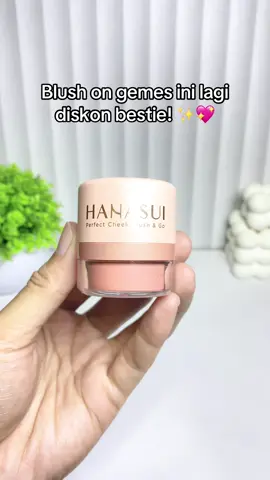 Blush on gemes ini lagi diskon bestie! ✨💖 