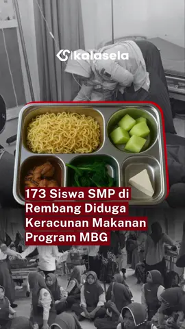 Sebanyak 173 siswa SMPN 1 Kragan, Rembang, diduga mengalami keracunan setelah menyantap makanan dari program Makan Bergizi Gratis (MBG) pada Selasa (23/9/2025). Menu yang disajikan berupa mi ayam, tahu rebus, dan buah melon. Dari jumlah tersebut, 160 siswa diperbolehkan pulang setelah mendapatkan perawatan di puskesmas, sementara 13 siswa lainnya masih menjalani rawat inap di Puskesmas Kragan 1. Ketua Satgas MBG sekaligus Wakil Bupati Rembang, M. Hanies Cholil Barro, menyebut pihaknya akan meneliti sampel makanan dan memanggil penyedia MBG untuk dimintai keterangan. Ia menyoroti adanya buah potong dalam menu yang sebenarnya tidak direkomendasikan. Sejumlah orang tua siswa mengaku anak-anak mereka mengalami diare, pusing, dan lemas usai mengonsumsi menu MBG, sehingga harus mendapatkan perawatan medis. #rembang #rembang24jam #rembanghits #makanbergizigratis 
