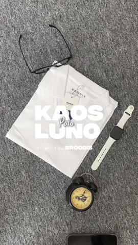 Brand lokal satu ini? Gak pernah zonk! Polo Luno dari Broodis emang pantes dijadiin staple di tiap look lo. #WajibPunya #Broodis #tipsandtricks #OOTD #fyp 