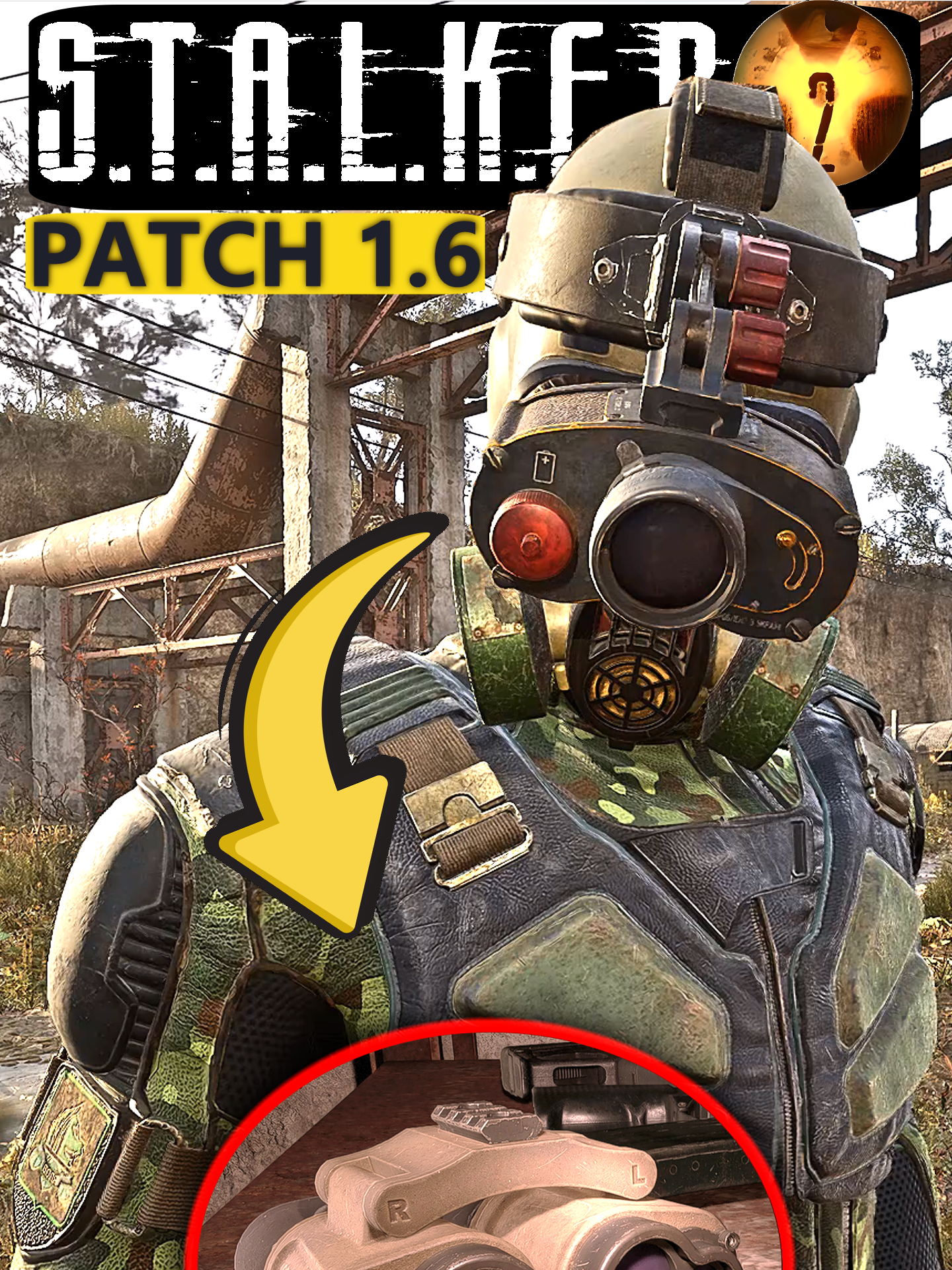 ☢️ STALKER 2 Night Vision at the Start 😮 How to Get It (Thanks to the Devs) #stalker2 #stalker #tt #new #games #gaming #сталкер #сталкер2