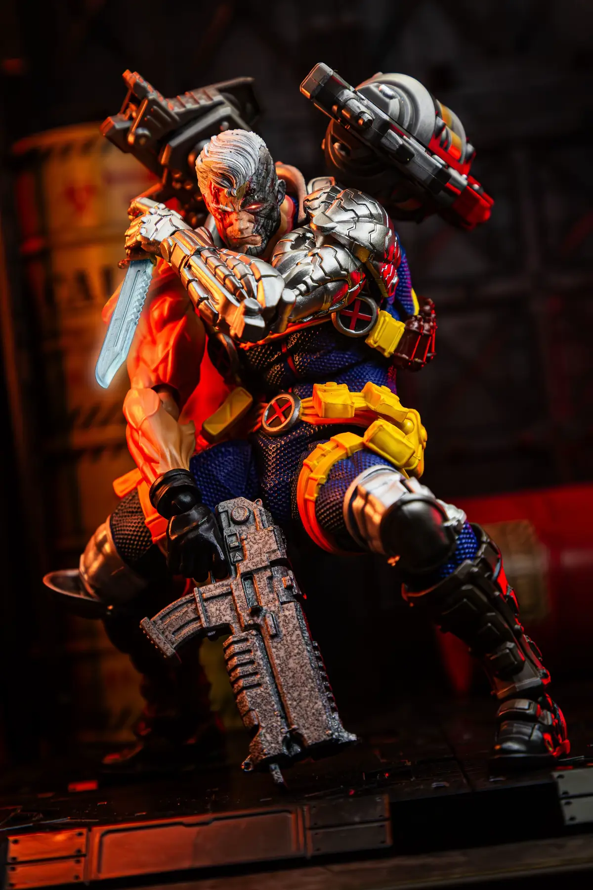 When the main walk in 👀 #revoltech #amazingyamaguchi #cable #marvel #xmen 