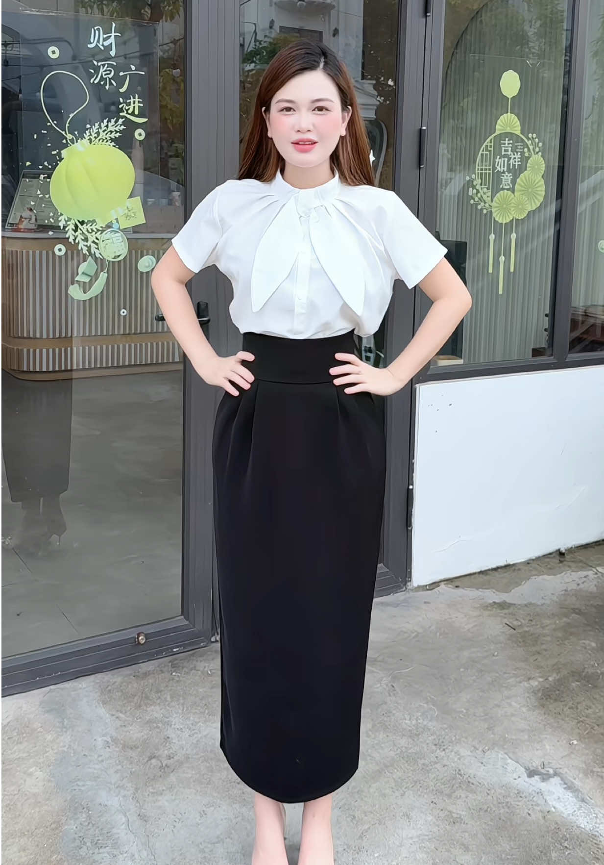 Chân váy thiết kế sang #chanvay #chanvaybutchi #xuhuong #sansale #tiktok 