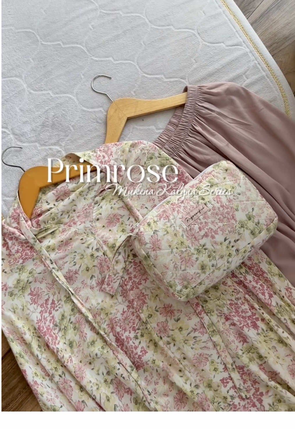 Primrose mukena cantik kalem by reyscarf 🤍💗🌸🕊️✨   #masyaallahtabarakkallah #mukena #mukenapremium #mukenacantik #pink   