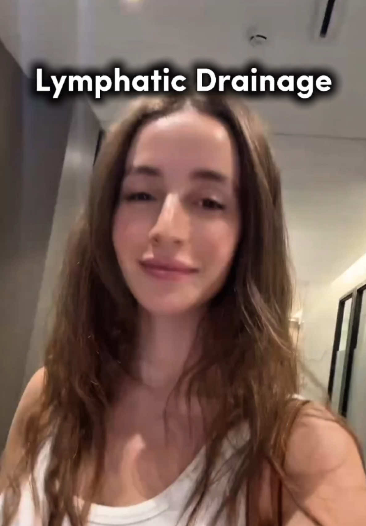 Doing a #lymphaticdrainage ❤️ #drnour #skincare #bodycare #dermatologist 