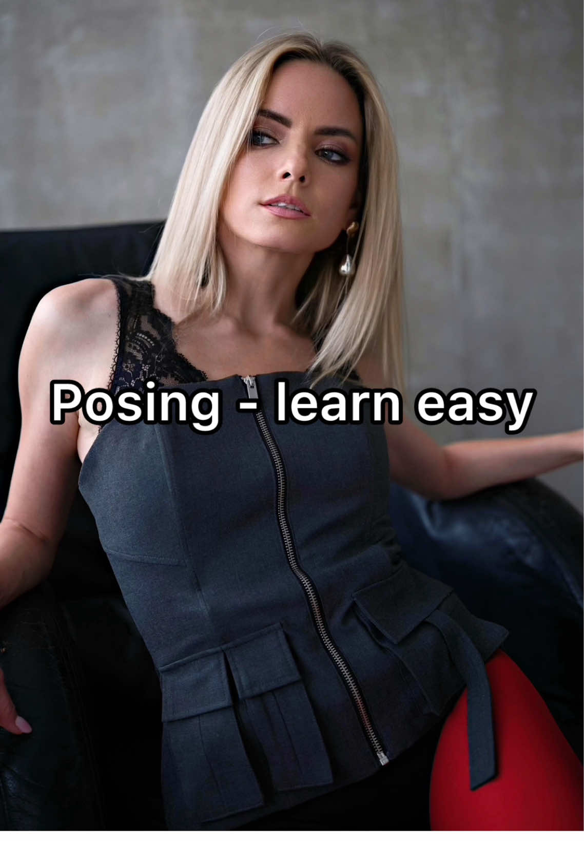 Learn posing very easily and quickly on my page ❤️ #modeling #modelagency 