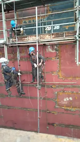Awas Ketinggian  #fyp#scaffolding #scaffolder #batam#viral 
