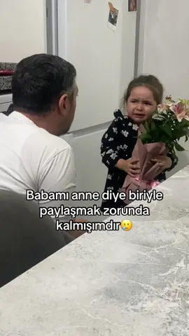 Babasını annesiyle paylaşmak zorunda kalan güneş’in dramı 🫠🥹 #babakız #babakızaşkı 