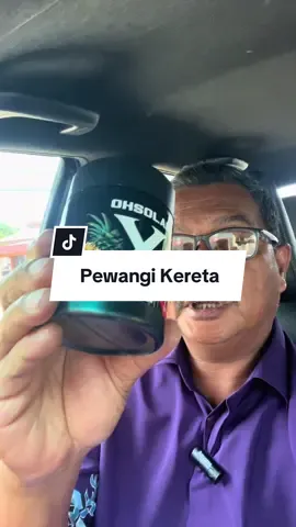 Mengembalikan bau dalaman kereta macam baru.. fresh & fruity !! #pewangikereta #pewangikeretaohsolah #ohsolahairbomb 