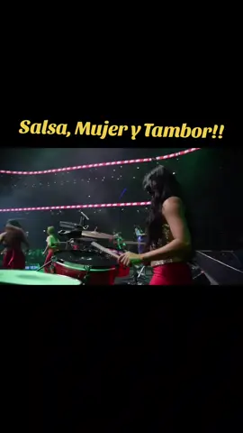 salsa, mujer y tambor.  nuestro nuevo tema... puedes disfrutar del tema completo en nuestro canal de YouTube! #salsamujerytambor #orquestacanela #caleñas @seguidores @destacar