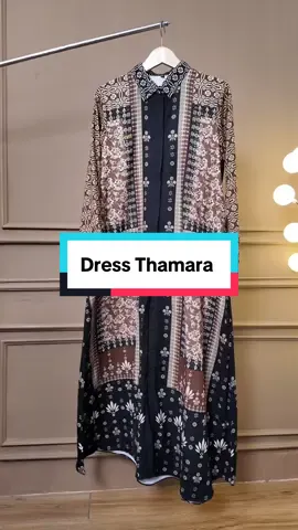 📌 Dress cantik nggak harus ribet! Thamara Dress hadir dengan cutting yang simpel tapi tetap anggun. Dibuat dari bahan yoris premium yang adem, flowy, dan pastinya nyaman, ditambah motif elegan yang bikin dress ini cocok untuk semua suasana. Dari daily look sampai special moment, selalu siap bikin standout. ✨#dress #dresstoimpress #fypagee 