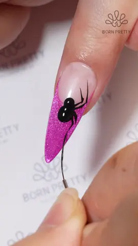 Your nails ready to spook and slay?🕷🖤😍🎃 Using #bornpretty 🙌6 Colors Cat Magnetic Gel M04 Colorful Elves (60684) 🙌Super Top Coat (58775)  Tap the link in my bio and search the product id to find #nailove 💕 #nailtips #nailart #allshineonme #nailsdesign #gelnail #naillover #nailsonﬂeek #nails2inspire  #nailswag #diynails #halloweennails 