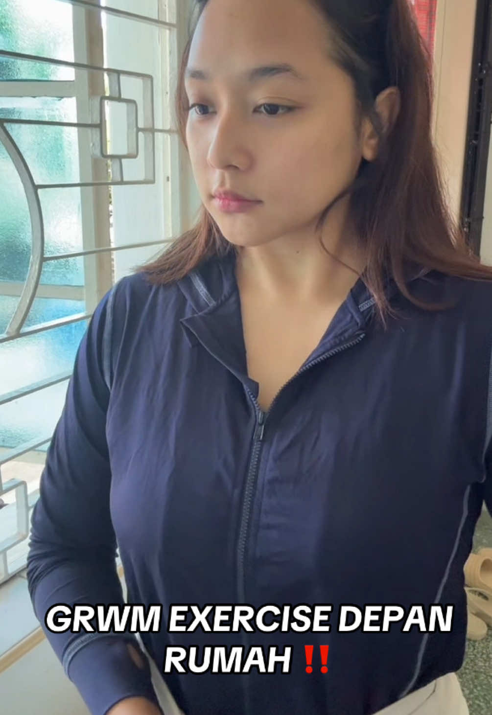 Simple look for exercise ! Guna sunscreen ni sumpahh best 🥹 @YOU Beauty Malaysia  #YOUBeautyMy #YOUSUNBRELLA #SunscreenViral 