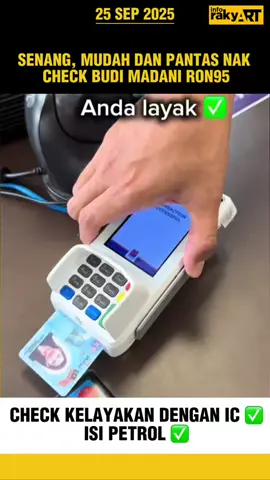 SENANG, MUDAH DAN PANTAS NAK CHECK BUDI MADANI RON95 #foryoupage #fyp #madani #ron95 #subsidi 