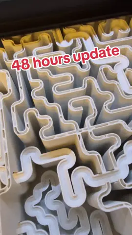 48 hours and 1.5kg of filament later... #3dprint #3dprinting #castle #crazy #puzzleguy 