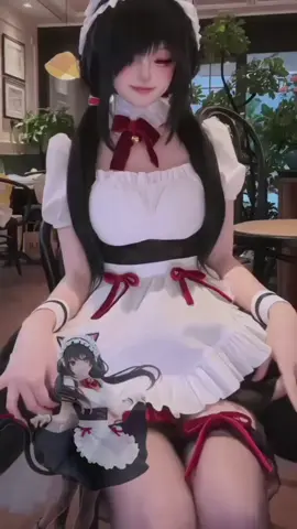 MY LOVE ♥️🥰,☕🤤#cosplay Kurumi maid