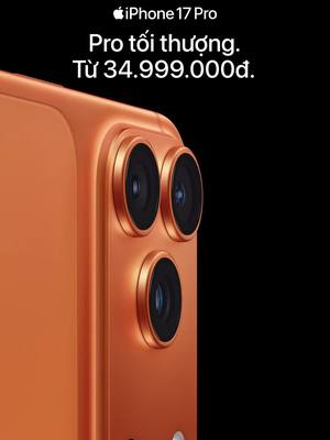 Pro tối thượng. Mua sắm iPhone 17 Pro tại Apple.