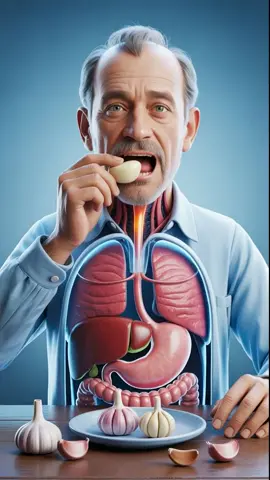 what happens when you get garlic?#3danimation#anatomy #aivideos#humanbody#foryoupage 