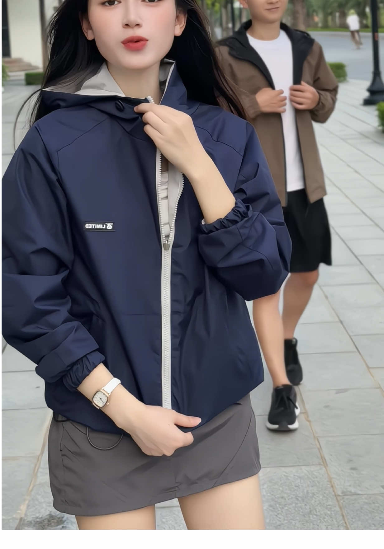 Áo khoác 2 lớp siêu chông gió cho ace vào luac thời tiết thay đổi. Gọn nhẹ chống mưa gió thất thường 