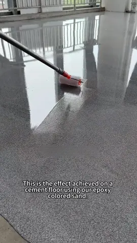 Silky brush, epoxy coloured sand that can also be used by disabled people, one second advanced#waterproof #epoxycoloredsand #smooth #outside  #inside 