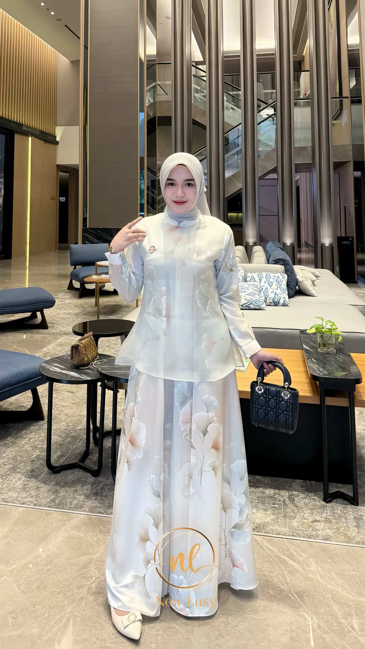 Gamis lebaran 2026 gisella #gamislebaran2026 #gamisnewlusy #gamisorganza #gamiscantik #fyp 