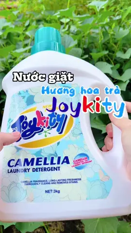 Sạch mềm – Thơm lâu – Cả nhà đều mê.Quần áo thơm ngát, ôm vào là thấy dễ chịu ngay#joykity#huonghoatra#nuocgiatxa#thomlau48h#joykitycamellia 