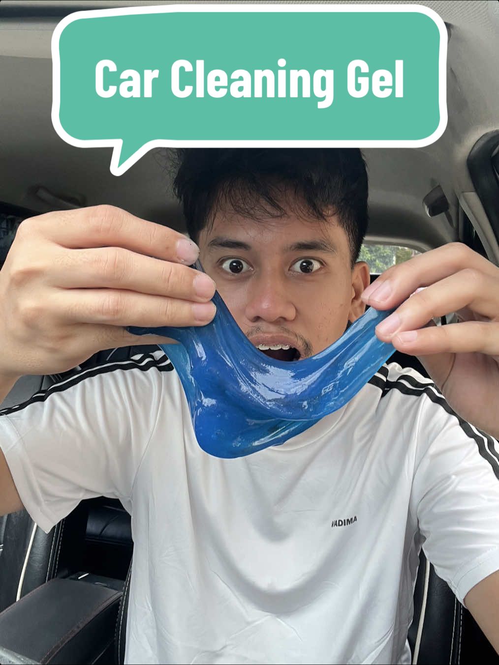 Grabeh tanggal talaga ang dust sa cleaning gel na to. #cleaninggel #carcleaner #carcleaning 
