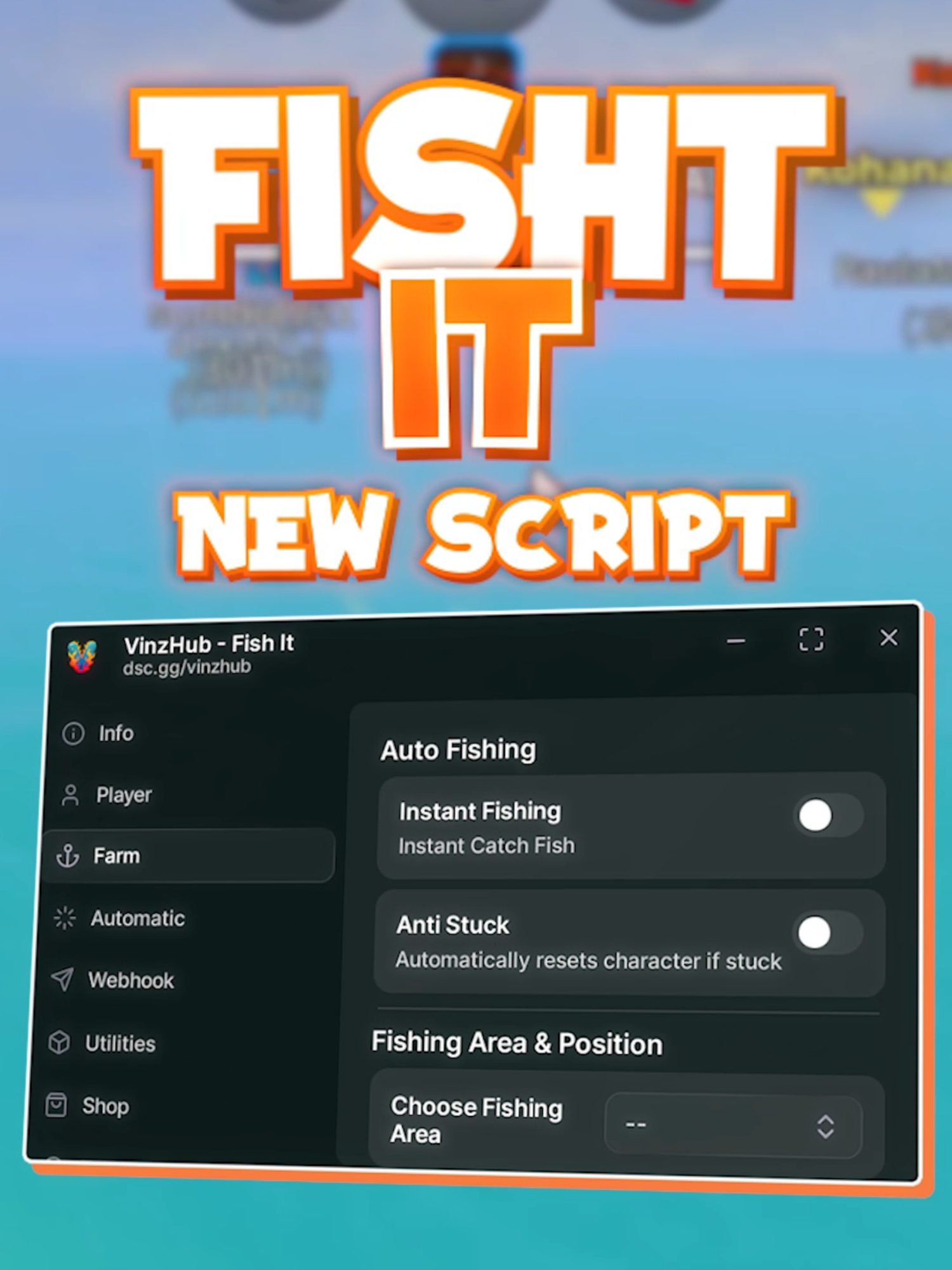 NOVO! 🦈 FISH IT Script para Celular | Auto Farm, Instant Fishing, Kaitun! #roblox #script #fishit #robloxfishit #fishitroblox
