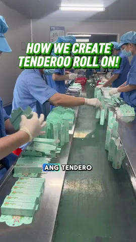 ganto ginagawa ang new products na roll on ni tenderoo!!😍 #tenderoo #babycare #budolfinds #tenderoorollon #Tenderoosoothingrollon 