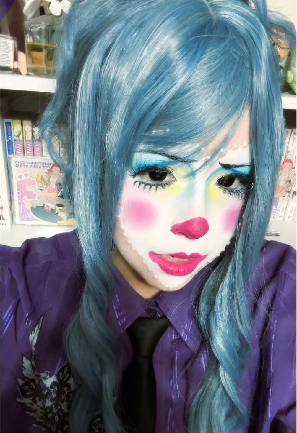 👀#clown#clownmakeup#makeuplook#alttok#makeuptutorial