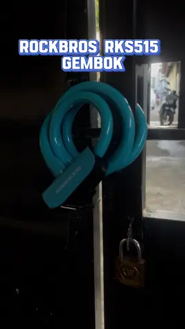 ROCKBROS RKS515 Kunci Gembok Sepeda Bicycle Lock Ring with Bracket MTB Roadbike Outdoor Sport#rockbroscyclingindonesia #gembok #fyp #rockbros #promo 