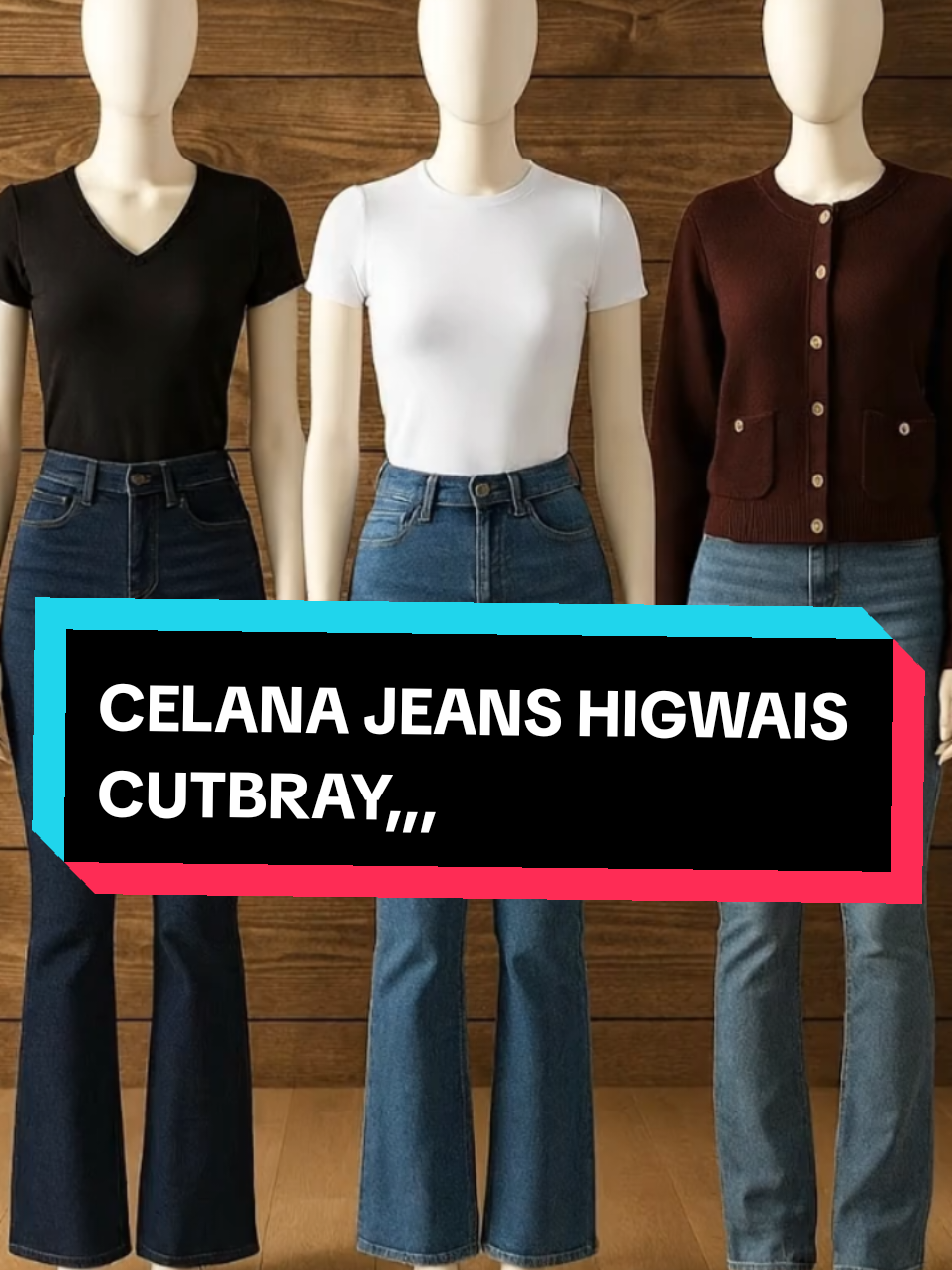 Sat set cek keranjang kuning,,,  #celanajeans #higwaistcutbray #retrovintage #celanapanjangwanita 