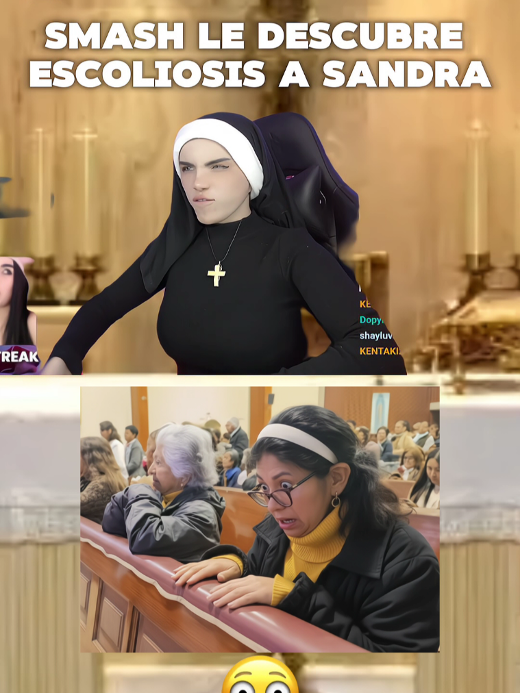 smash:tu columna está chueca sandra😆 #sandraskins #smashdota #kick #fyp #humor