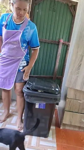 #ถังขยะมีฝาปิด #ถังขยะ #ถังขยะพลาสติกสีดำ #ของใช้ในครัวเรือน #คาวีรีวิว