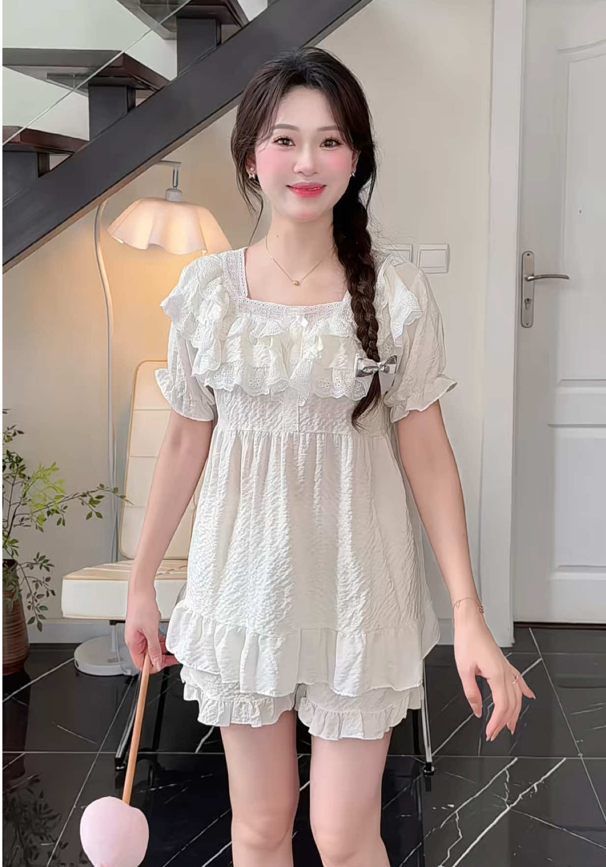 Set bộ tiểu thư xinh yêu #jusoka #thoitrang #changthoitrang #fashion #reviewlamdep