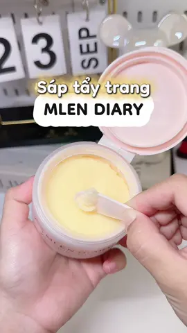 Sáp tẩy trang Mlen Diary #saptaytrang #taytrangmlendiary #mlendiary #taytrang 