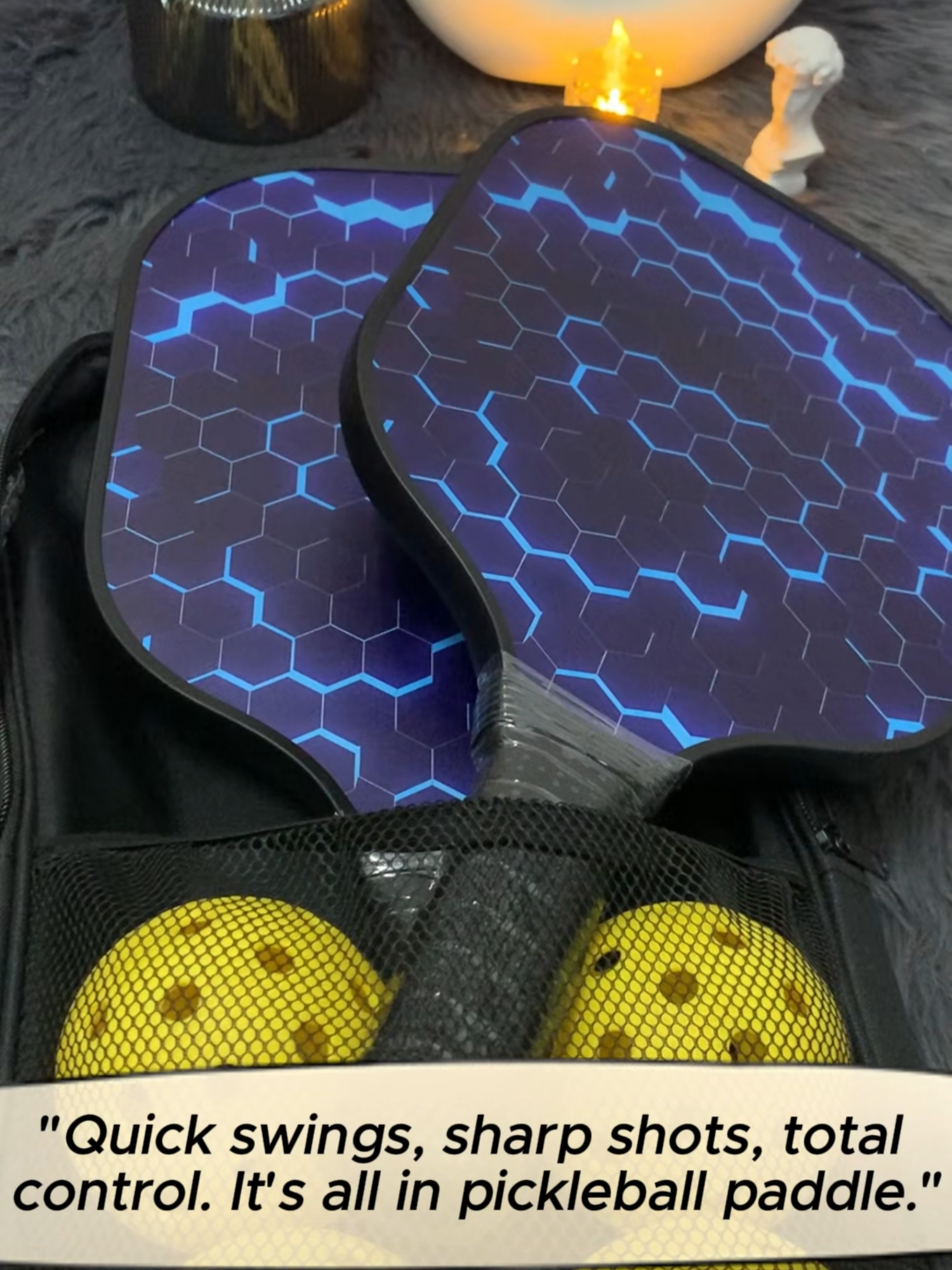 Smash harder, play longer – with a paddle set built for champions. 💪 #PickleballPower #PickleballPlayers #PaddleSet #CourtReady #SportMode