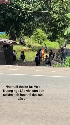 Tiết học thể dục các em học sinh Lào 🇱🇦 #laos🇱🇦 #capcut #xuhuongtiktok 