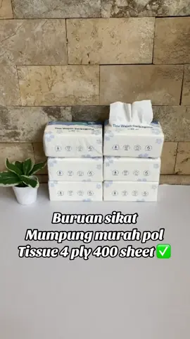 Tissue Dinomi Tisu Wajah Classic 4 ply tissue wajah 400 sheet tissue 4 ply