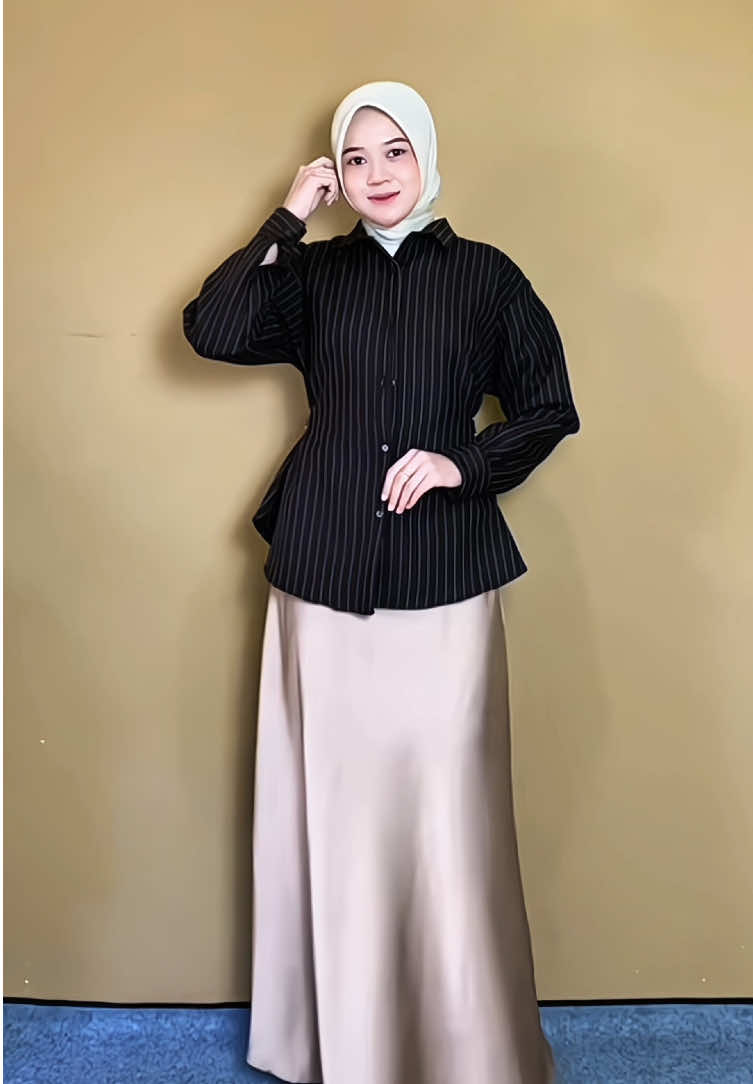 #kemejasalur #kemejastripe #kemejamurah #kemejawanita 