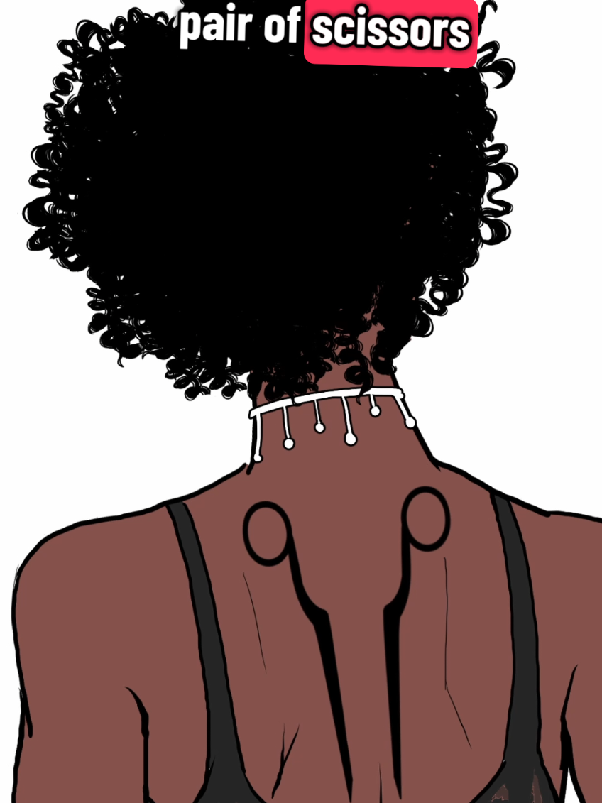 Replying to @im_alive_barely Basically,  a magic haircut! Here's how regeneration works in the comic! #SunsetPhoenix #webtoon 