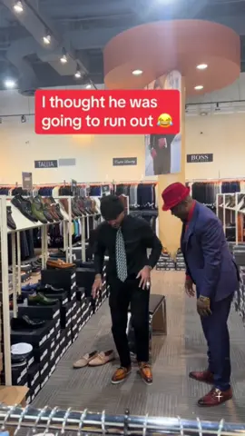 Pretending to run off without paying after trying on shoes #Prank #Funny #Amusing #Trending #USA