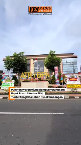 Puluhan Petani dan Nelayan Kampung Laut Unjuk Rasa di Kantor BPN, Tuntut Lahan Nusakambangan #berita #cilacap24jam #beritaterkini 